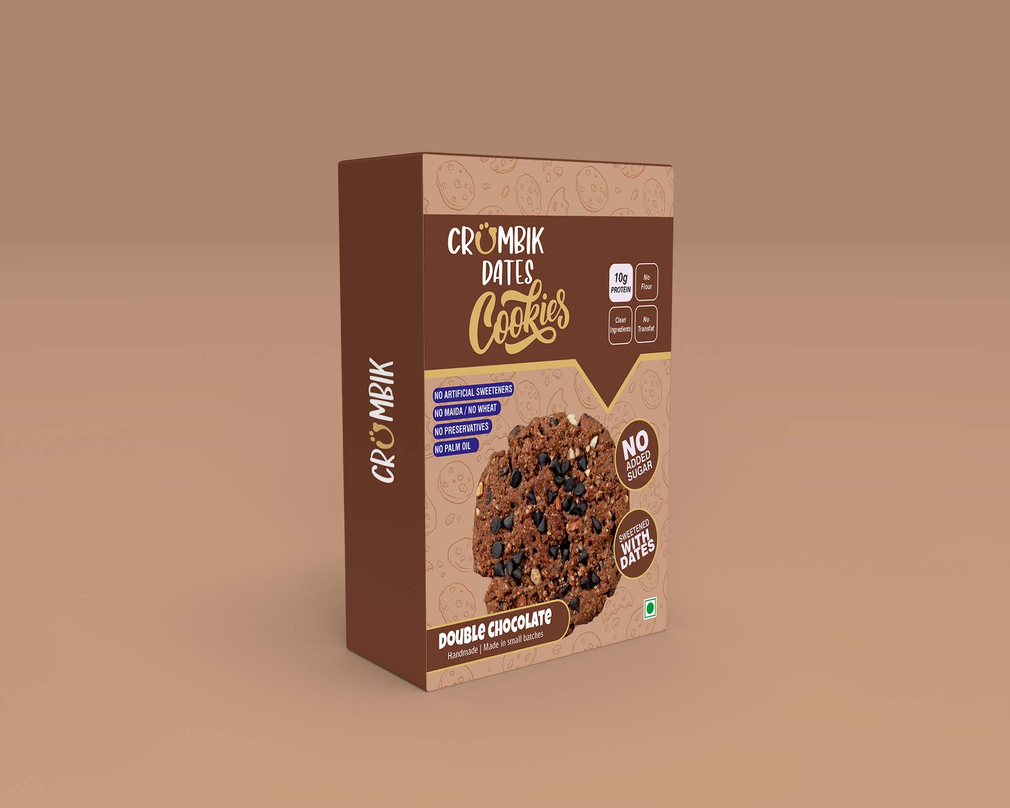 Double Chocolate Dates Cookies