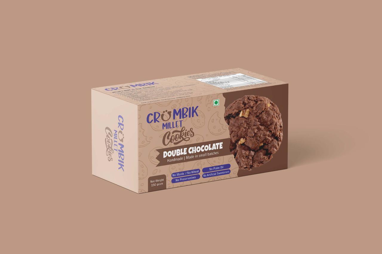 Chocolate Millet Cookies